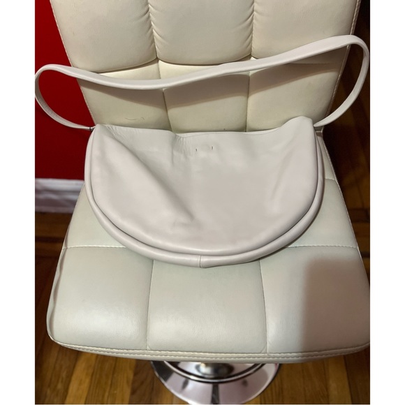 ZARA ~ HALF MOON LEATHER CROSSBODY BAG (NWT) - Picture 10 of 12